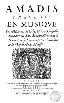 Description de l'image Amadis (opera by Jean-Baptiste Lully).png.