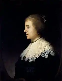 Amélie de Solms-Braunfels (1602-1675), princesse consort et régente des Pays-Bas, par Rembrandt van Rijn