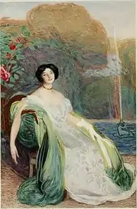 Portrait de Mademoiselle V.G. (1907), Salon de 1908, localisation inconnue.