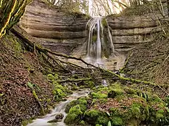 Cascade du ruisseau de Pomme Gaude.