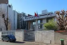 L'ancien siège de l'ambassade à Paris