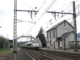 L'ancien TGV effectuant l'aller-retour Brive-la-Gaillarde - Lille-Europe.