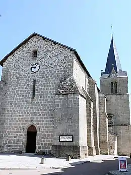 L'église Saint-Antoine d'Ambazac.