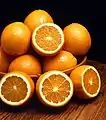 Des oranges de variété Ambersweet (ambre doux).