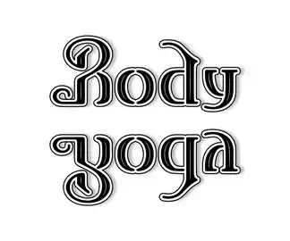 « Body » devient « yoga » par réflexion d'axe horizontal.