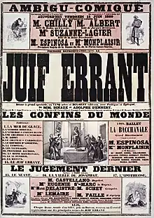 Le Juif errant (1860).