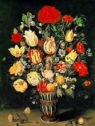 Nature morte aux fleurs, première moitié du XVIIe siècle, Alte Pinakothek, Munich