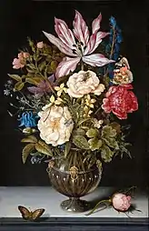 Nature morte aux fleurs, première moitié du XVIIe siècle, musée Hallwyl, Stockholm