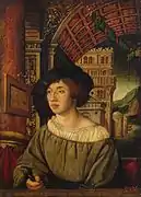 Ambrosius Holbein - Portrait d'un jeune homme