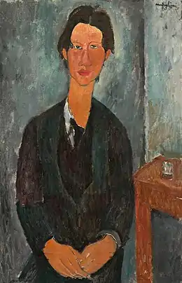 Amedeo Modigliani, Portrait de Chaïm Soutine, 1916