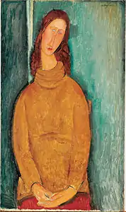 Amedeo Modigliani, Portrait de Jeanne Hébuterne (1919), Kurashiki, musée d'art Ohara.