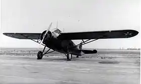 Un Fairchild 100, version de transport militaire, le Y1C-24.