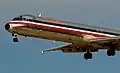 MD-80 d'American Airlines.