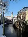 Amersfoort, église dite Elleboogkerk sur le Langegracht.