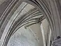 Clé de voûte, dans la cathédrale Notre-Dame à Amiens.