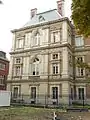 Palais de justice d'Amiens : Façade est, pavillon sud