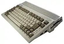 Clavier solidaire de l'Amiga 600.