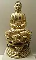 Buddha Amitabha aux quarante huit vœux. Bronze doré. Liao, Xe – XIe siècle. Nelson-Atkins Museum of Art