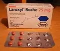 Boîte de Laroxyl Roche de 25 mg