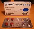 Boîte de Laroxyl Roche de 50 mg