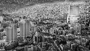 Urbanisme d'Amman. Avril 2014.