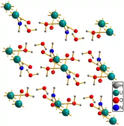 Image illustrative de l’article Diuranate d'ammonium