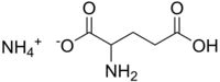 Image illustrative de l’article Glutamate d'ammonium