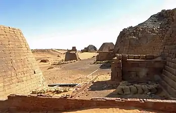 Pyramids de Méroé