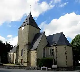 L'église paroissiale Saint-Jean-Baptiste.