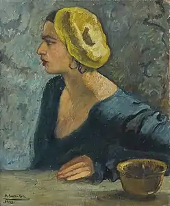 Amrita Sher-Gil : Auto-portrait, 1931