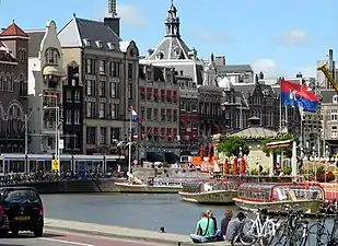 Centre-ville d'Amsterdam.