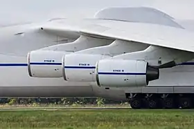 Les moteurs Ivtchenko-Progress D-18T de l'Antonov An-225.
