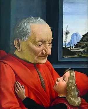 Domenico GhirlandaioUn vieil homme et son petit filsMusée du Louvre