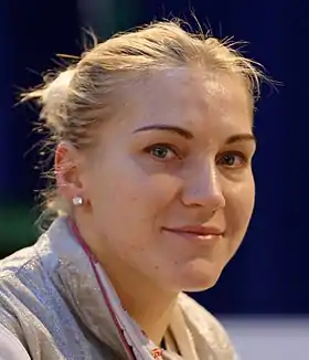 Anastasia Ivanova en 2015.