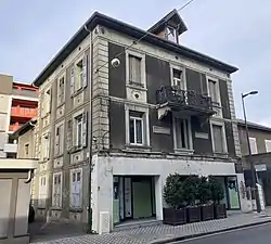 Façade de l'ancien hôtel Pax à Annemasse