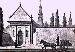 Hôtel-Dieu, rue Saint-Paul, 1826
