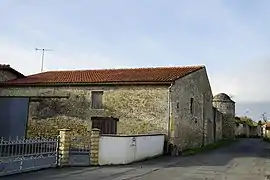 Ancien château de Fléac-sur-Seugne.
