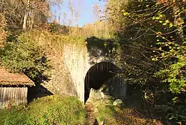 Remblai du Catus, coté sud.