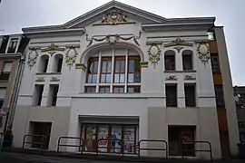La façade de l'ancien cinéma