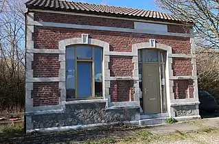 Vroeger gemeentehuis van Freloux