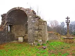 Ruines du Prieuré Saint-Brice de Sancy (Moselle)