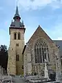 L'ancienne abbaye Saint-Méen à Saint-Méen-le-Grand.