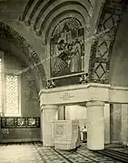 Ancienne chaire de l’église Saint-Louis de Rouvroy.