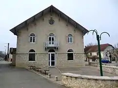 Ancienne fromagerie (XIXe siècle), actuelle salle commune.