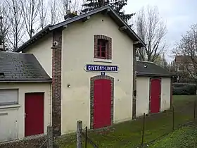 La gare de Giverny-Limetz, à la même époque.