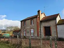 La gare d'Alligny-en-Morvan.