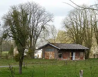 Ancienne gare de Boheries-Longchamps en 2019