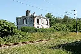 Ancienne gare de Saussay-St Martin.