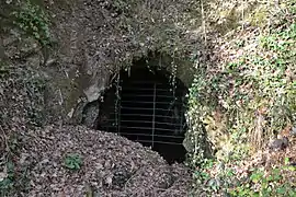 Ancienne mine de barytine à Rancon (Haute-Vienne).