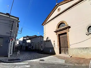 Emplacement de l'ancienne porte d'Aire des remparts de Mont-de-Marsan, au carrefour des rues des Jardins, Augustin Lesbazeilles et Saint-Vincent de Paul